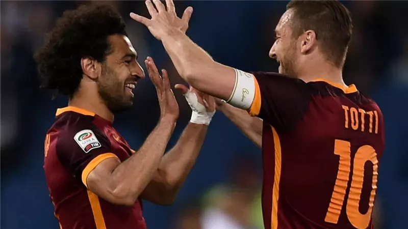 توتي ومحمد صلاح    