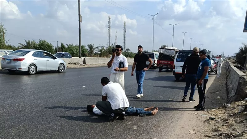جانب من الحادث    