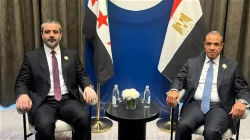 وزير الخارجية يلتقي نظيره السوري    