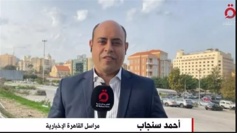 أحمد سنجاب مراسل قناة القاهرة الإخبارية    