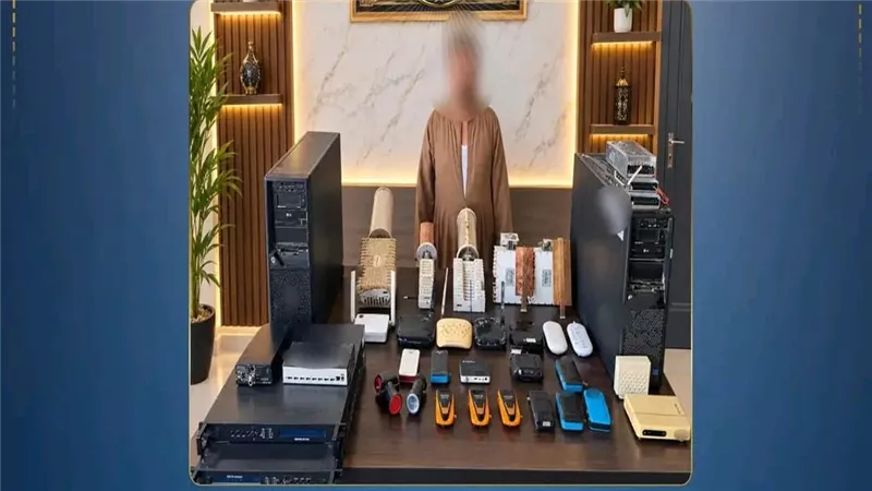 المتهم بعد ضبطه    