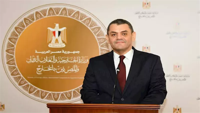 السفير نادر زكي المتحدث باسم وزارة الخارجية    