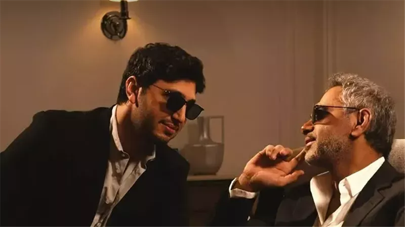 فضل شاكر ونجله    