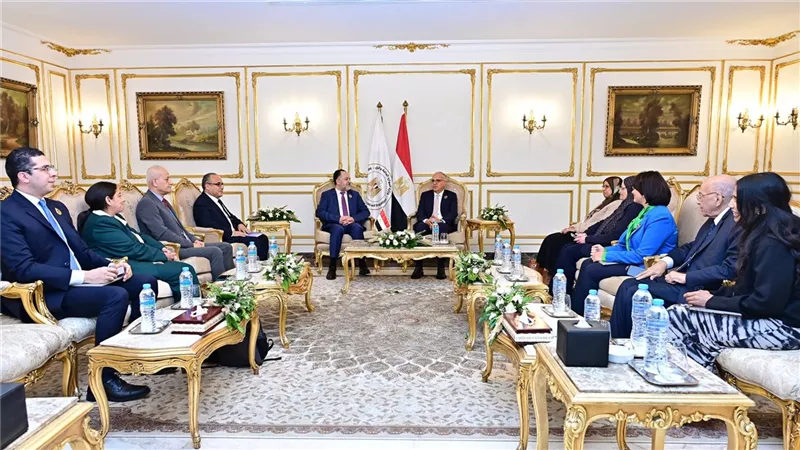 لقاء وزيرا الرى في مصر وفلسطين     