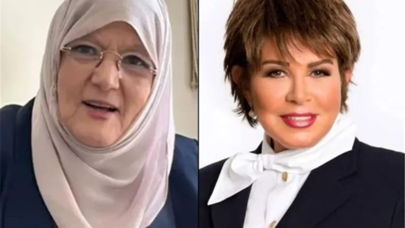 نجوى إبراهيم وشمس البارودي     